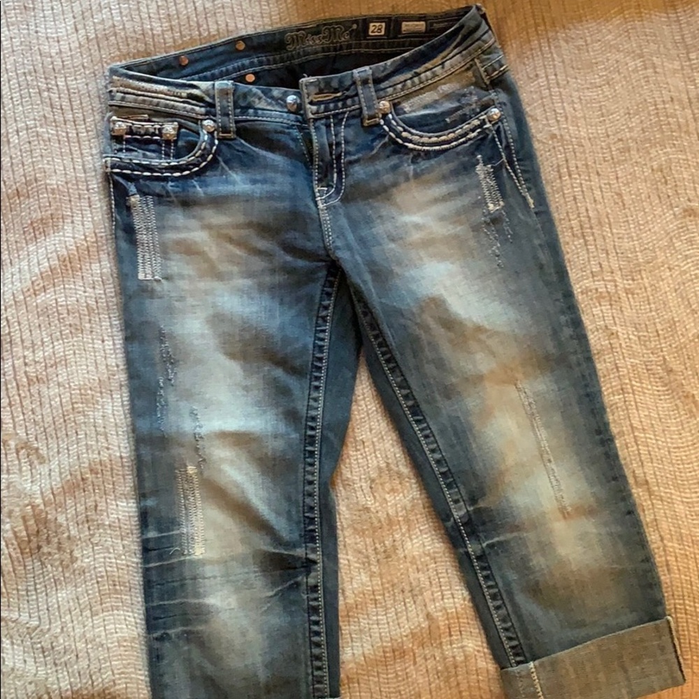 Miss Me Jean Capris